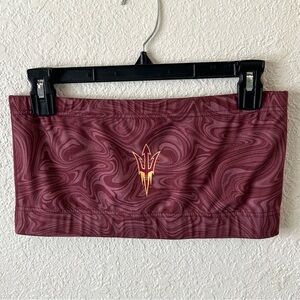 ASU Maroon Swirl Pattern Tube Top